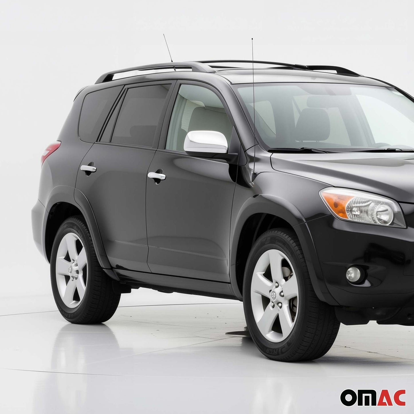 2006-2012 Toyota RAV4 Car Door Handle Cover Protector Stainless Steel Chrome Keyless