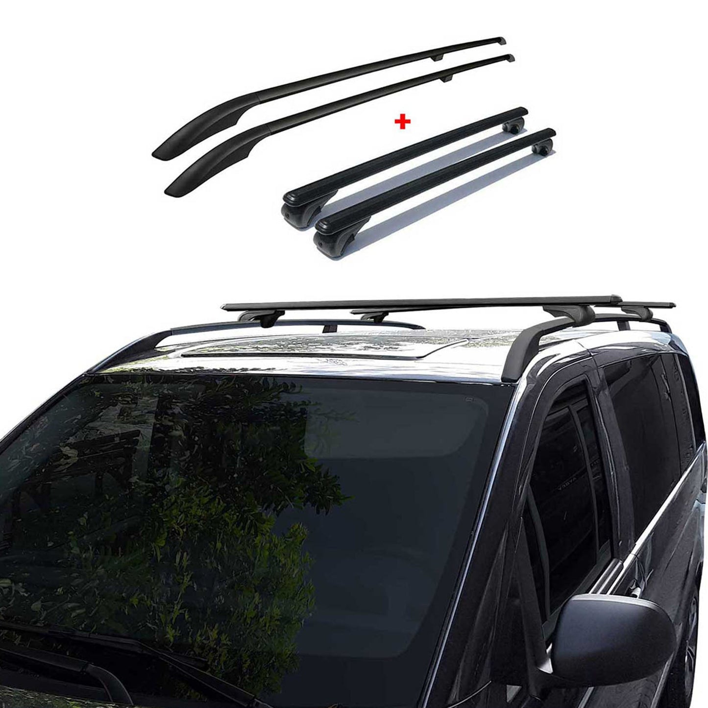 2013-2019 Ford Escape Roof Racks & Roof Rack Rails Black