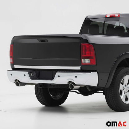 2012-2018 RAM 1500 Rear Trunk Molding Trim Stainless Steel Silver 1Pc