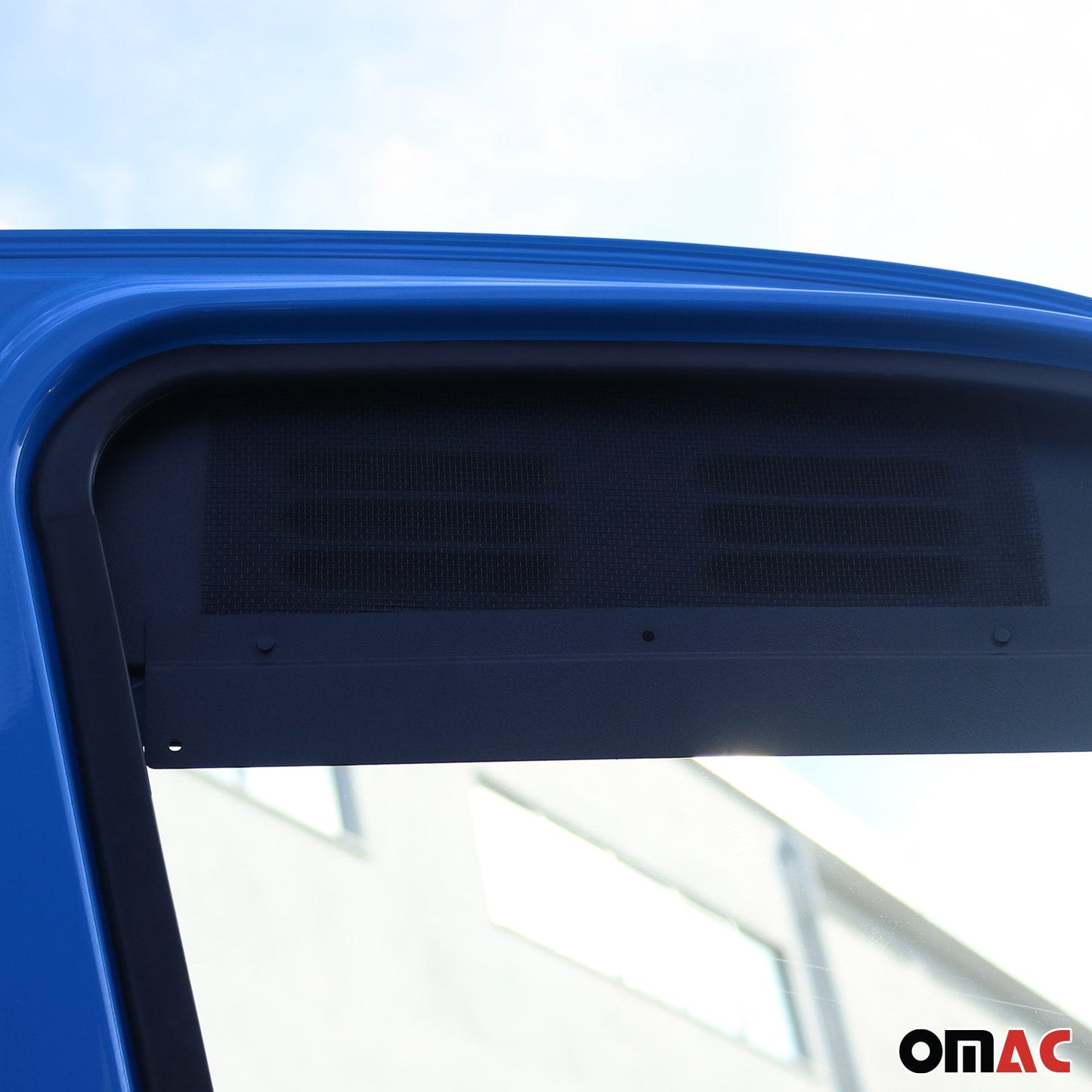2015-2026 Ford Transit Car Ventilation Window Air Vent Aluminium Black 2Pcs
