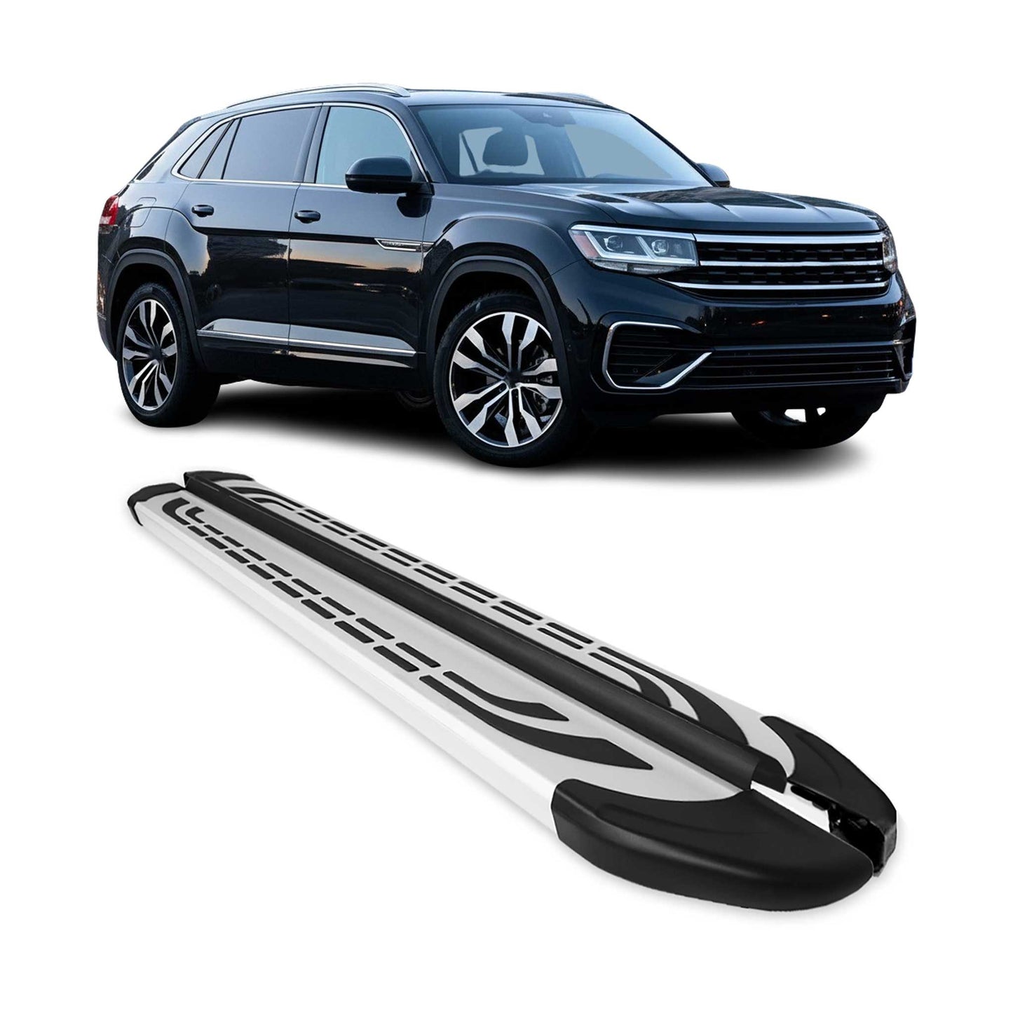 2018-2026 Volkswagen Atlas / Cross Sport / Teramont Nerf Bar Side Step Running Boards 2x