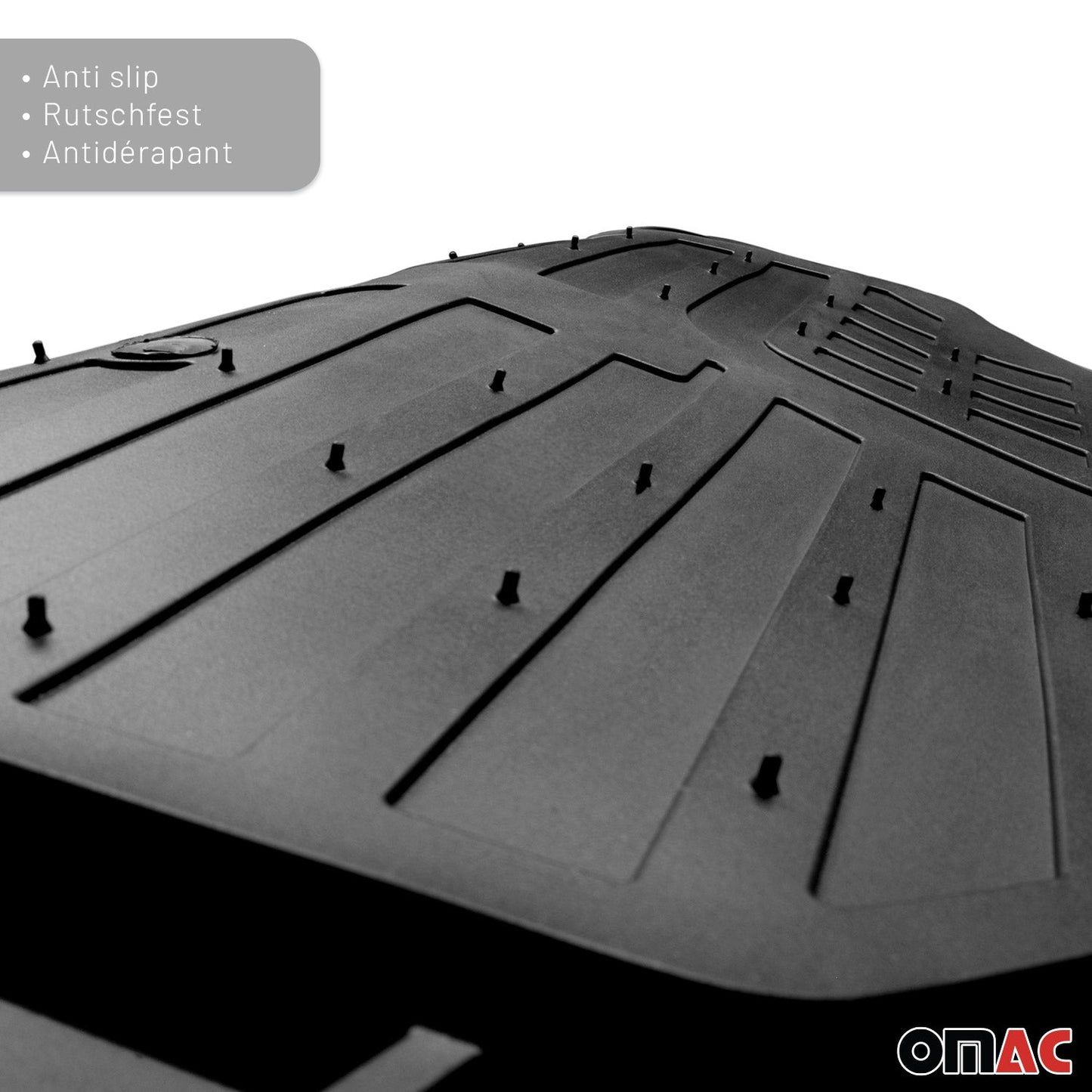 2022-2024 Audi A3 Universal Floor Mats Liner All Weather 3D Black Waterproof 4Pcs