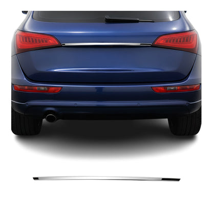 2009-2016 Audi Q5 SQ5 8R 1.gen Rear Trunk Lid Molding Trim Stainless Steel