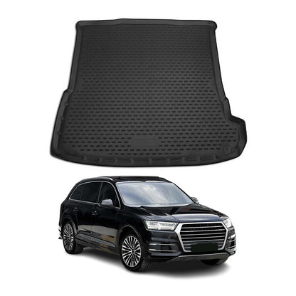 2017-2026 Audi Q7 Cargo Liner Trunk Mat All Weather Black