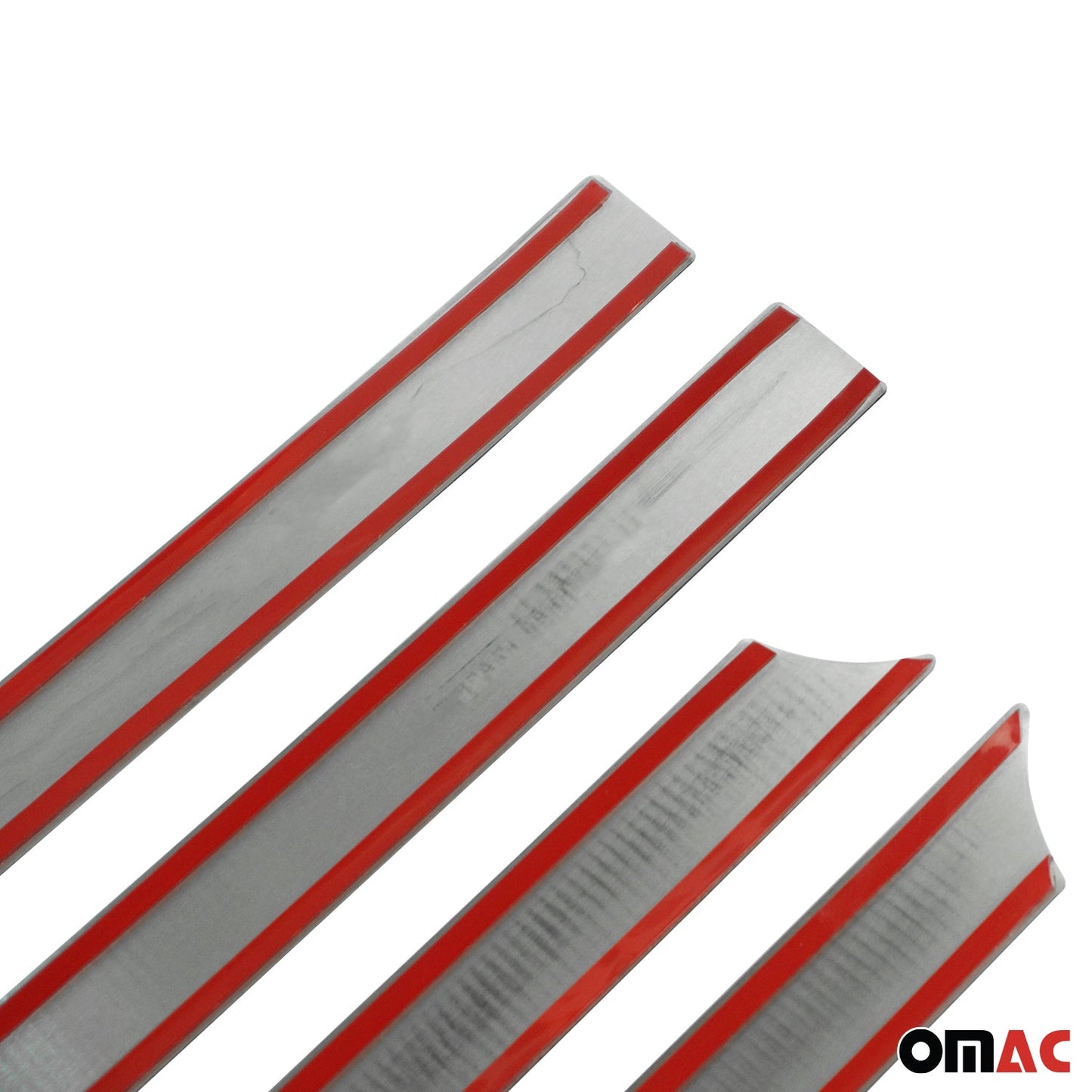 2006-2009 Land Rover Range Rover Sport Side Door Molding Trim Stainless Steel Silver