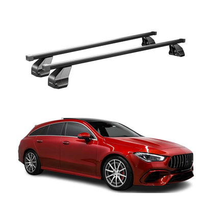 2020-2026 Mercedes CLA Shooting Brake X118 Roof Rack Cross Bars Black