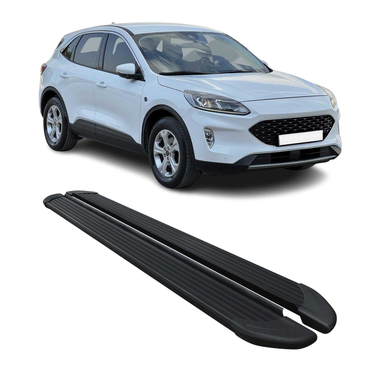 2020-2026 Ford Escape Running Boards Side Steps Black