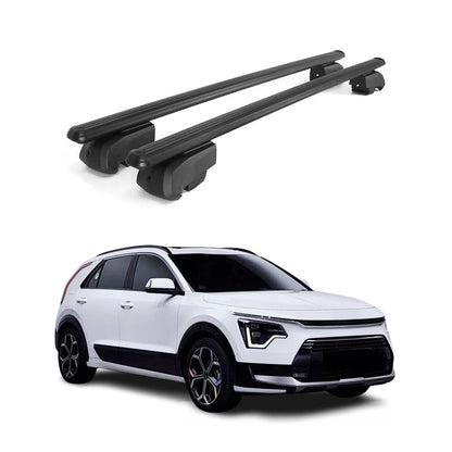 2023-2026 Kia Niro 2.gen Roof Rack Cross Bars Black