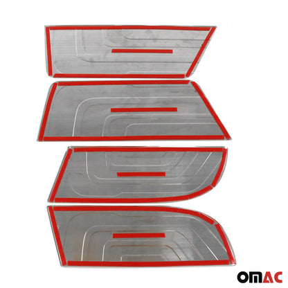 2019-2026 Mercedes Sprinter W907 910 Door Sill Scuff Plate Scratch Stainless Steel 4x
