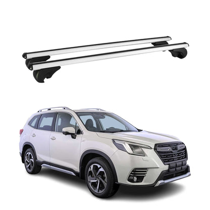 2019-2025 Subaru Forester V Roof Rack Cross Bars Silver