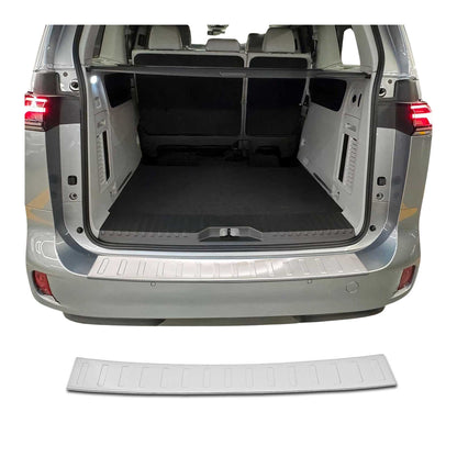 2025-2026 VW ID.Buzz Rear Bumper Sill Cover Stainless Steel Brushed 1 Pcs