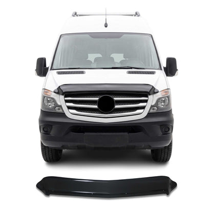 2014-2018 Mercedes Sprinter W906 Front Bug Shield Hood Deflector 1 Pc Smoke