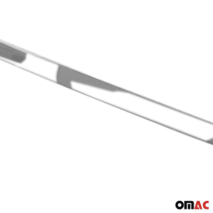 2023-2026 RAM ProMaster Front Hood Bonnet Strip Styling Trim Silver Stainless Steel