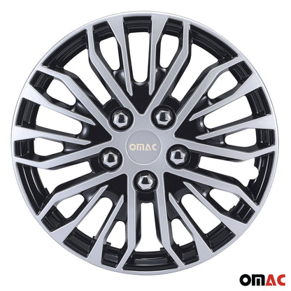 16" Wheel Covers for Ford Transit 150 250 350 2015-2025 Black Silver 4x Hub Caps