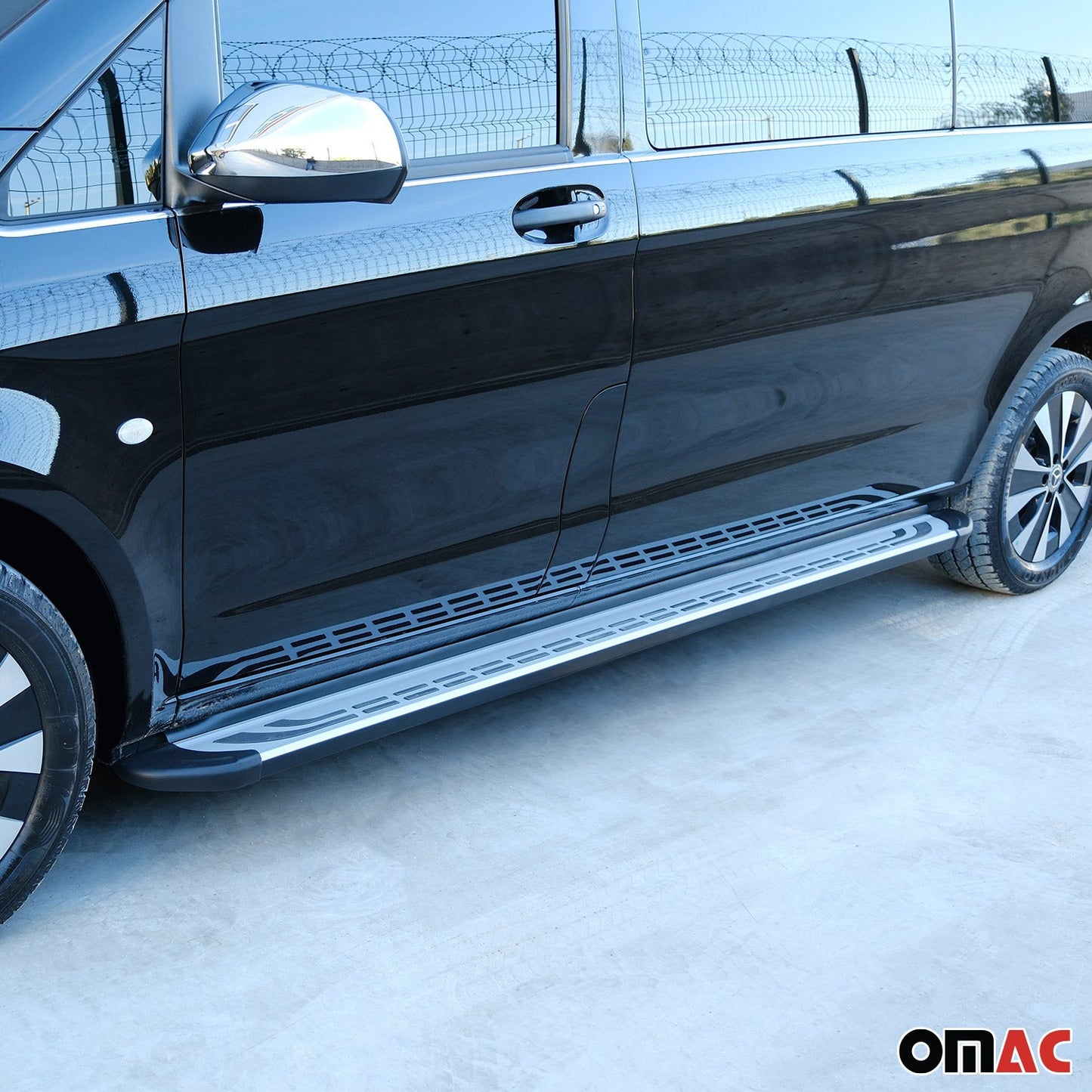 2008-2013 Toyota Highlander Nerf Bar Side Step Running Boards Alu 2x
