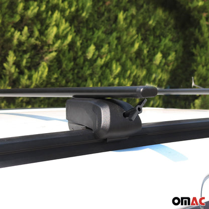 2015-2024 Volvo V60 Cross Country Roof Rack Cross Bars Black