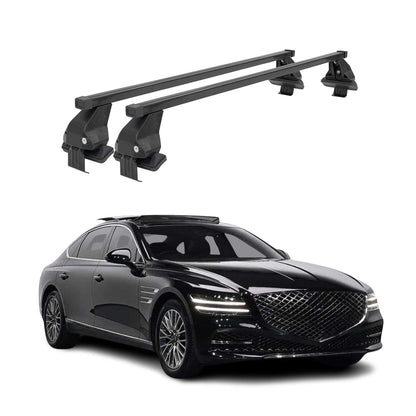 2017-2026 Genesis G80 Roof Rack Cross Bars Black