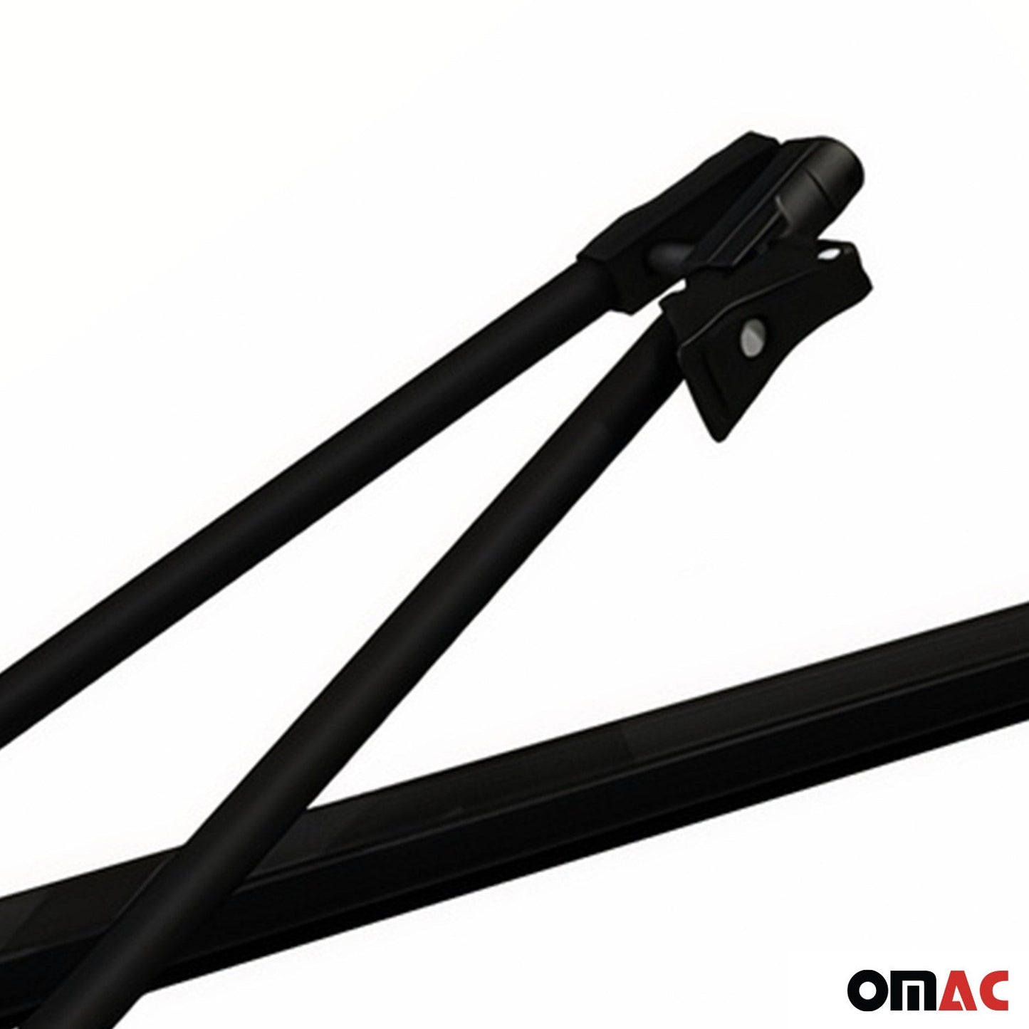 2Pcs Pro Bike Carrier Roof Mount Black Alu Bicycle Rack Cycling Car Truck SUV