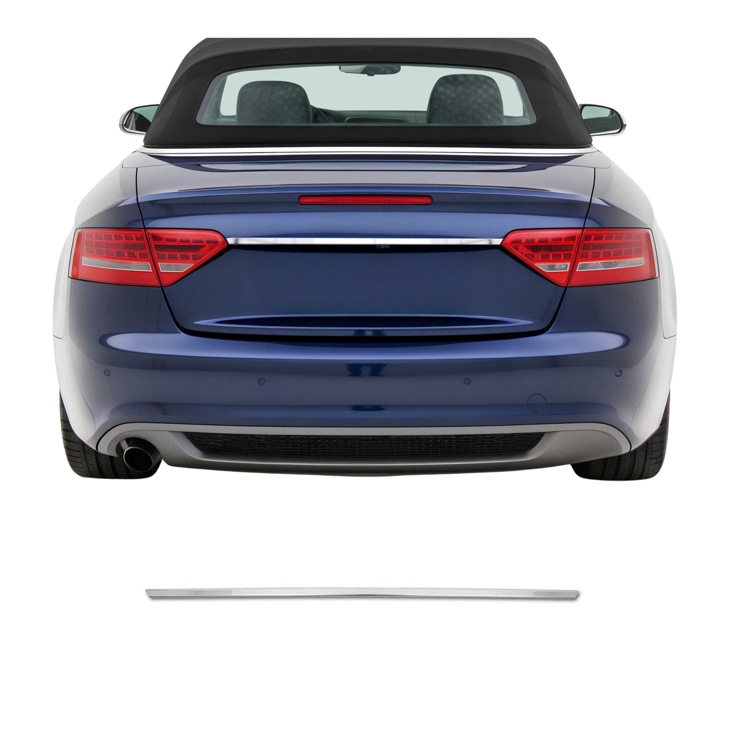 2008-2016 Audi A5 8T3 8F7 Cabrio coupe Rear Trunk Tailgate Door Handle Cover Stainless Steel