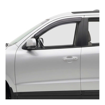 2007-2012 Hyundai Santa Fe Window Visor Vent Rain Deflector 2Pcs Smoke