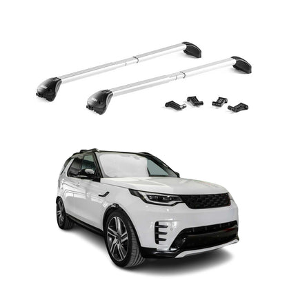 2017-2026 Land Rover Discovery Roof Rack Cross Bars Silver