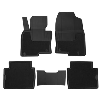 2017-2025 Mazda CX-5 2.gen Floor Mats Liners Full Set All Weather Black