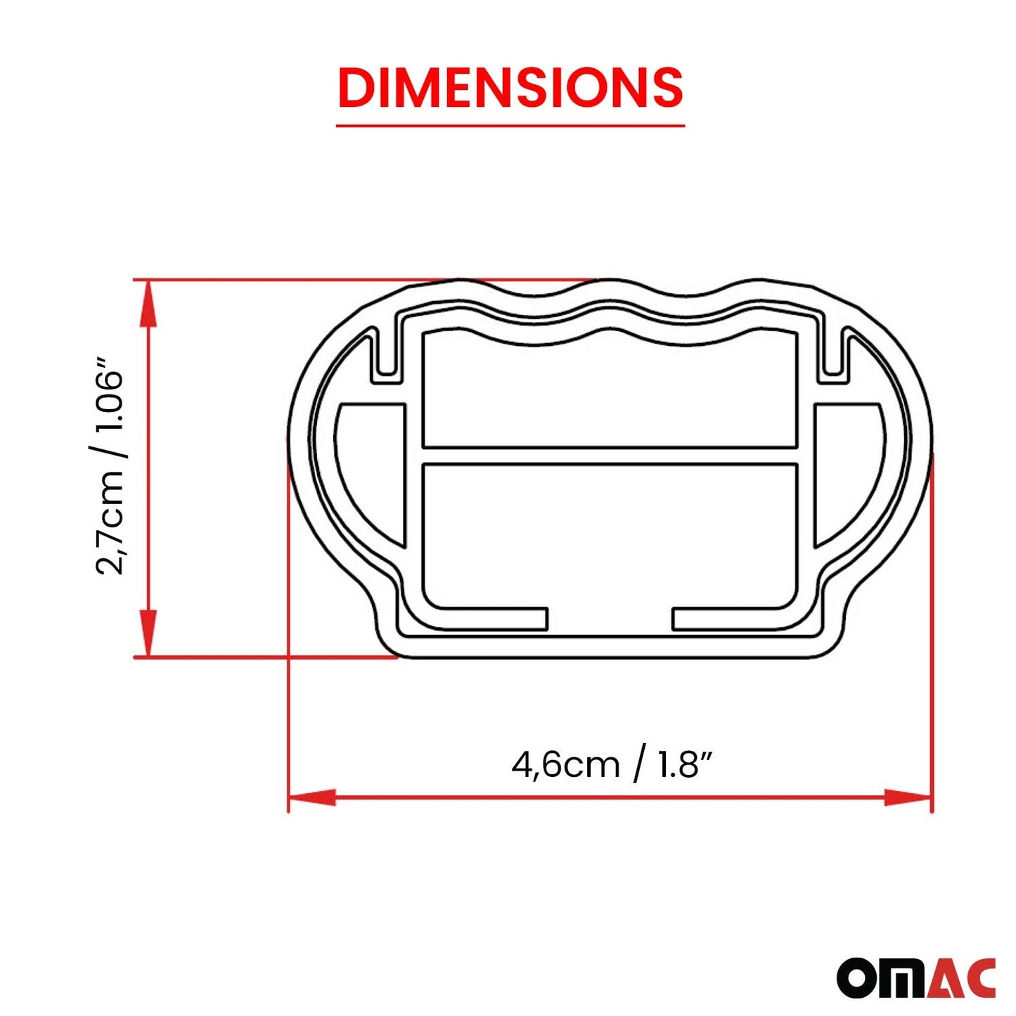 2022-2026 Mercedes EQB Roof Rack Cross Bars Silver