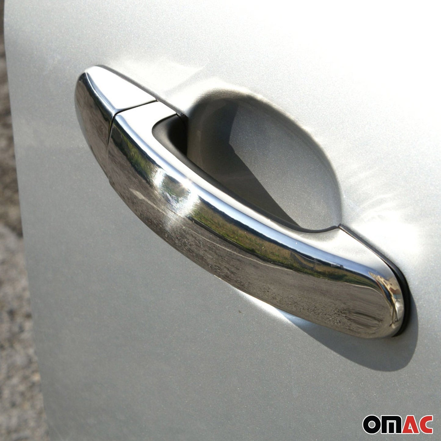 2008-2011 Mercury Mariner Car Door Handle Cover Protector Keyless Stainless Steel Chrome 8Pcs