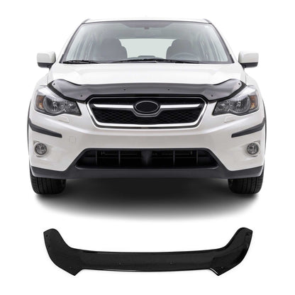 2013-2015 Subaru XV Crosstrek Front Bug Shield Hood Deflector 1 Pc Smoke