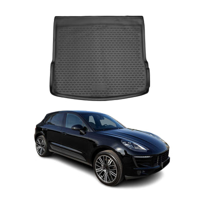 2015-2026 Porsche Macan 1.gen Cargo Liner Trunk Mat All Weather Black