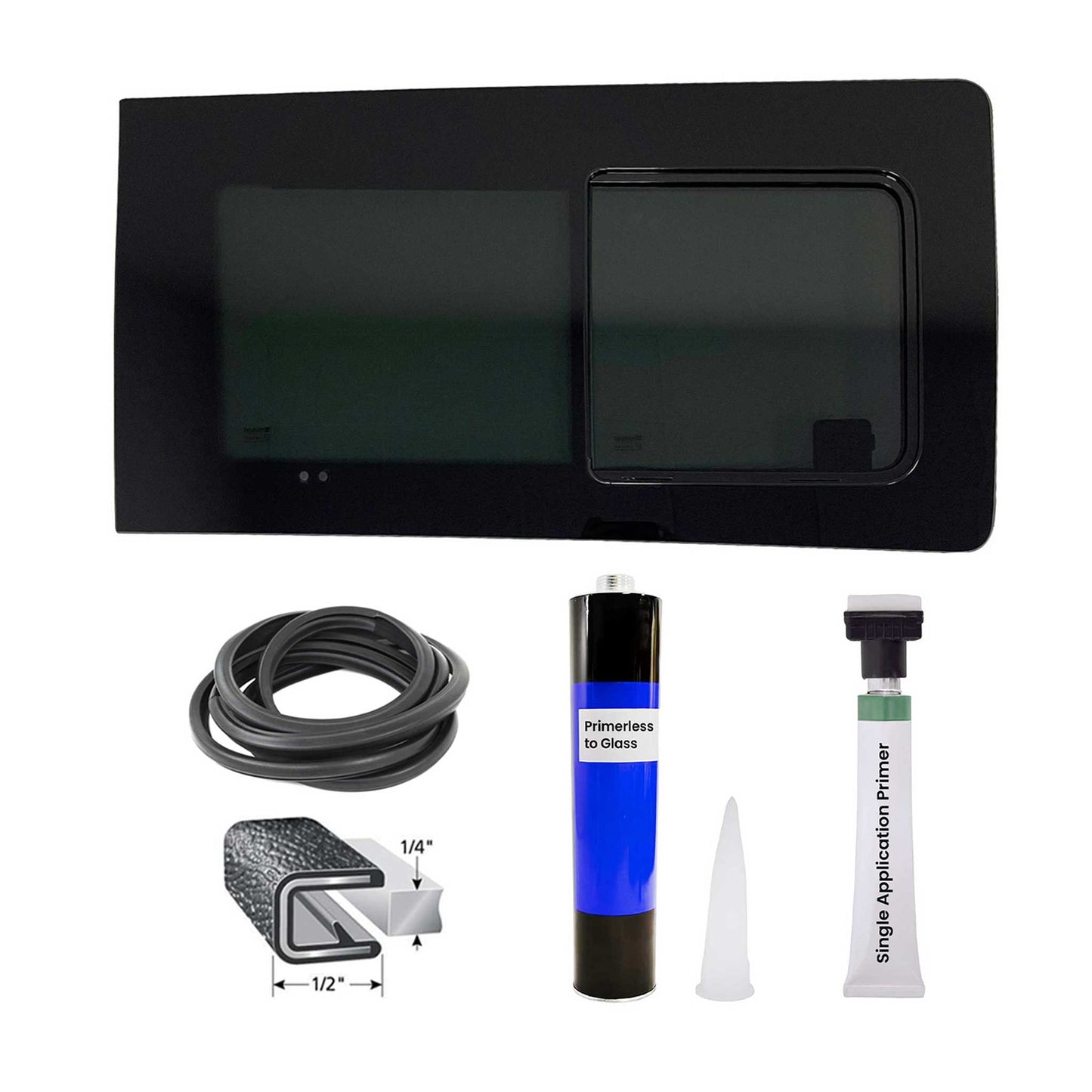 2016-2024 Mercedes Metris Window Glass Fit Kit Front Right Side L2 L3