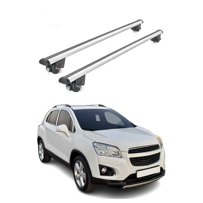 2017-2022 Chevrolet Trax Roof Rack Cross Bars Silver