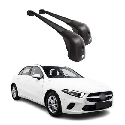 2019-2022 Mercedes A Class W177 V177 Roof Rack Cross Bars Silver