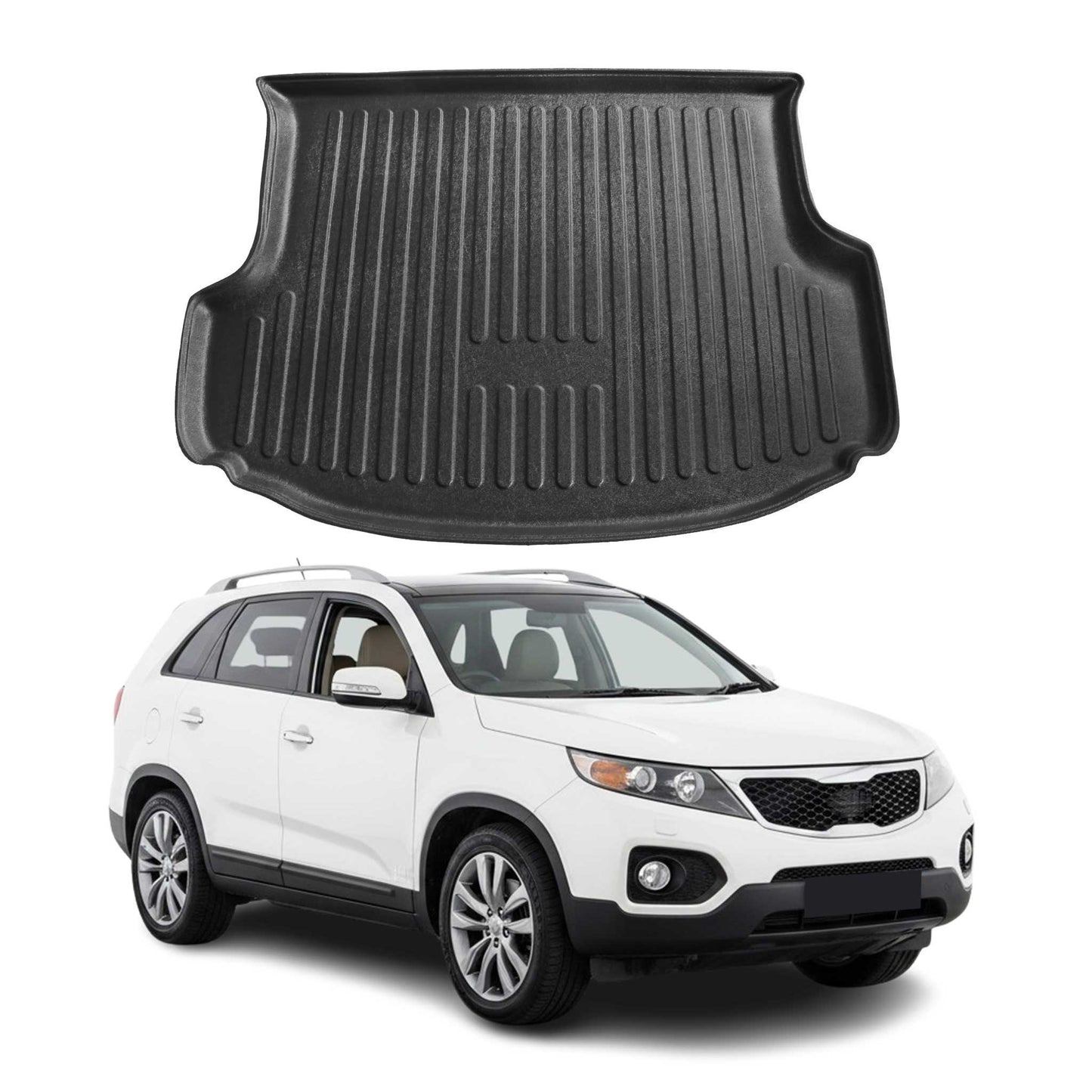 2011-2015 Kia Sorento Cargo Liner Trunk Mat All Weather Black