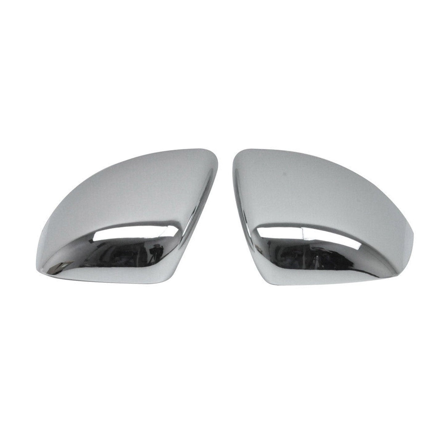 2014-2019 Ford Transit Connect Pre-FL Side Mirror Cover Caps Chrome Silver 2 Pcs