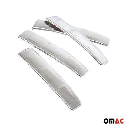 2014-2022 RAM ProMaster Car Door Handle Cover Protector Silver Chrome 8 Pcs