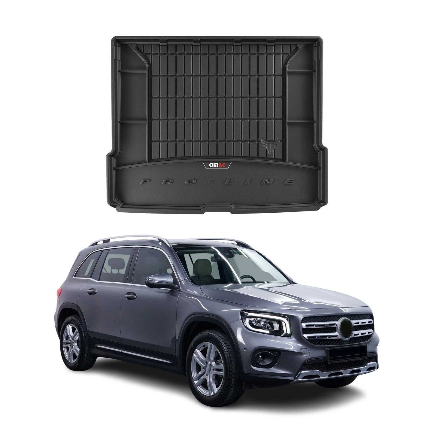 2020-2026 Mercedes GLB Class X257 5 Seats Premium Cargo Liner Trunk Mat All Weather Heavy Duty Black