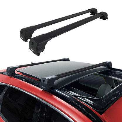 2007-2013 BMW X5 E70 Roof Rack Cross Bars Black
