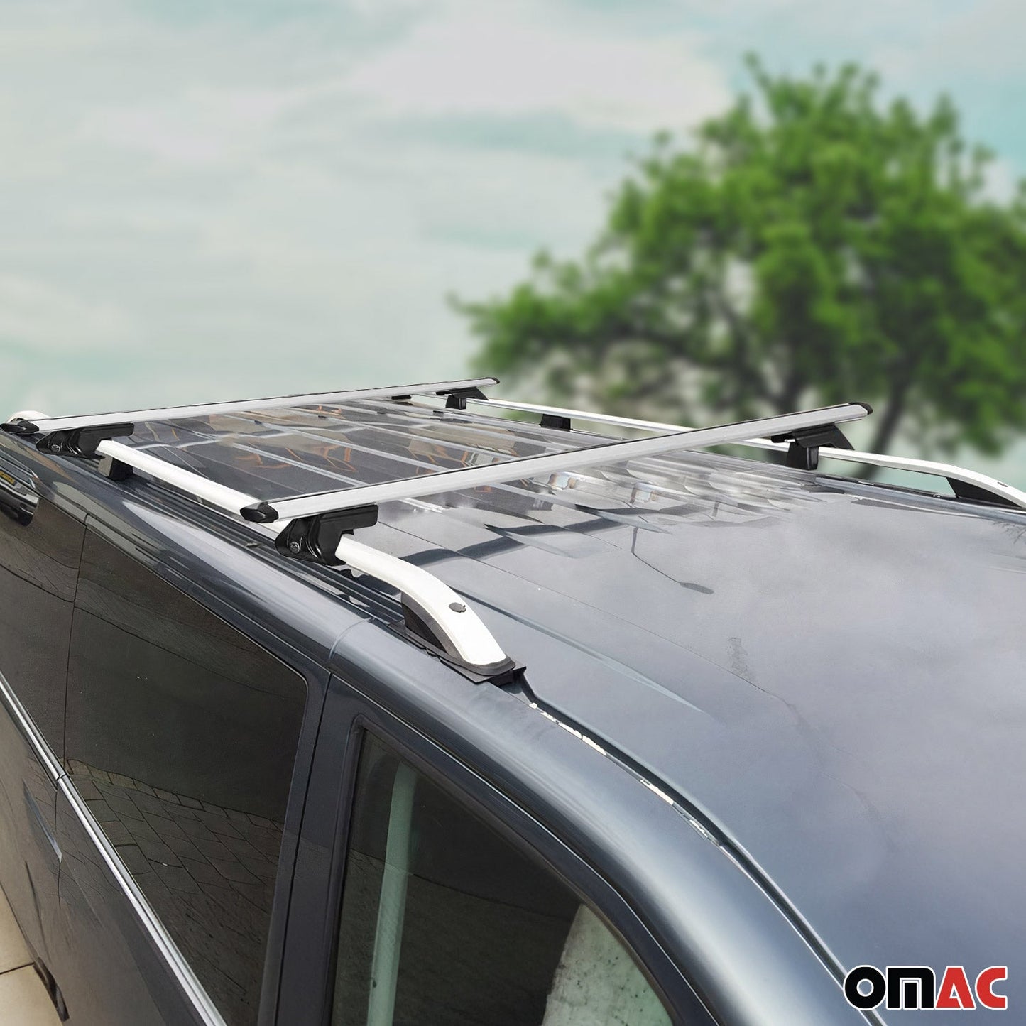 2009-2017 VW Tiguan Roof Racks & Roof Rack Rails Silver
