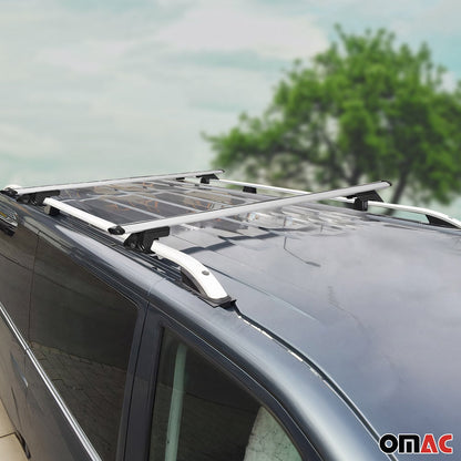 2009-2017 VW Tiguan Roof Racks & Roof Rack Rails Silver