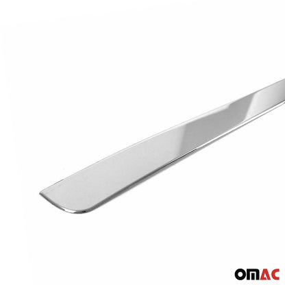 2007-2013 BMW X5 E70 Rear Trunk Molding Trim Stainless Steel Silver 1Pc