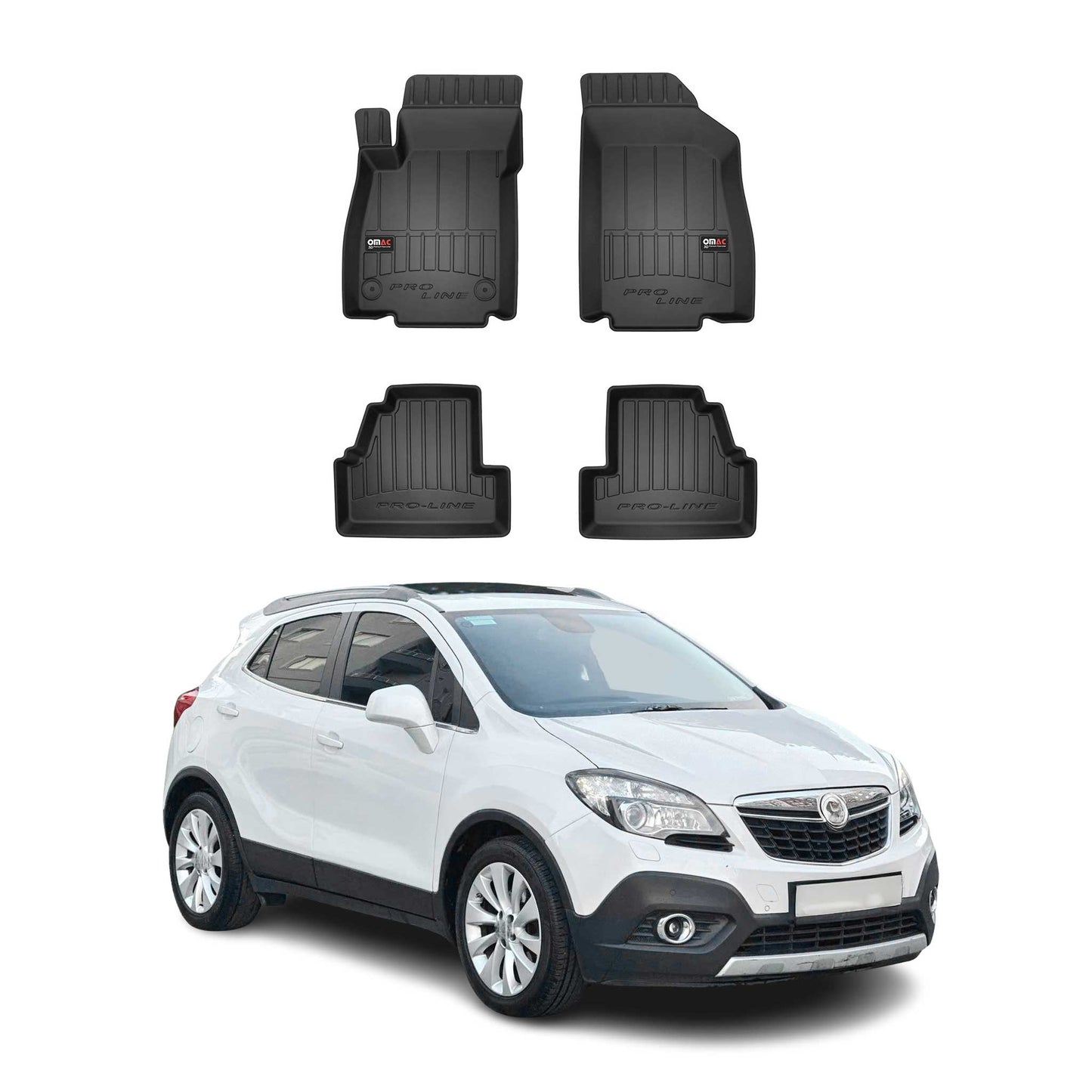 2013-2022 Buick Encore Premium Floor Mats Liners Full Set All Weather Heavy Duty