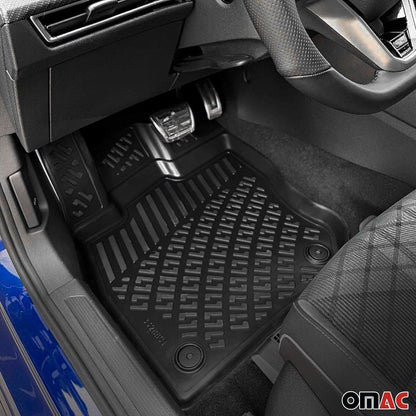 2014-2020 BMW 4 Series F32 Coupe Floor Mats Liners Full Set All Weather Black