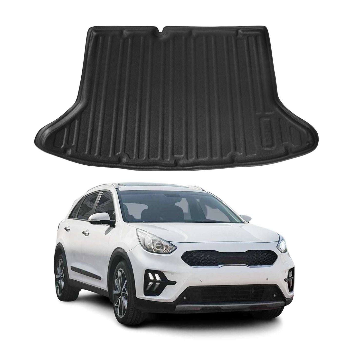 2017-2022 Kia Niro 1.gen Cargo Liner Trunk Mat All Weather Black