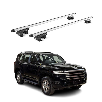 2022-2024 Toyota Land Cruiser Roof Rack Cross Bars Luggage Carrier 2 Pcs