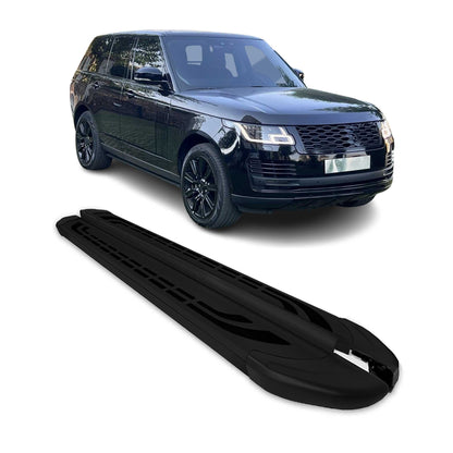 2013-2021 Land Rover Range Rover IV Vogue L1 SWB Running Boards Side Steps Black