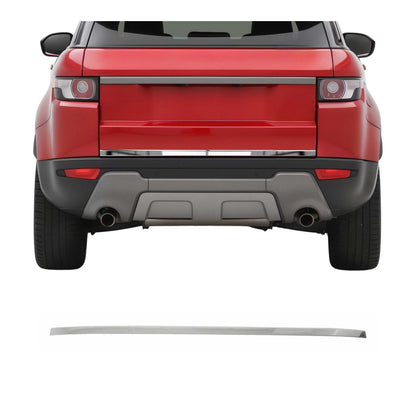 2012-2019 Land Rover Range Rover Evoque Rear Trunk Molding Trim Stainless Steel Silver