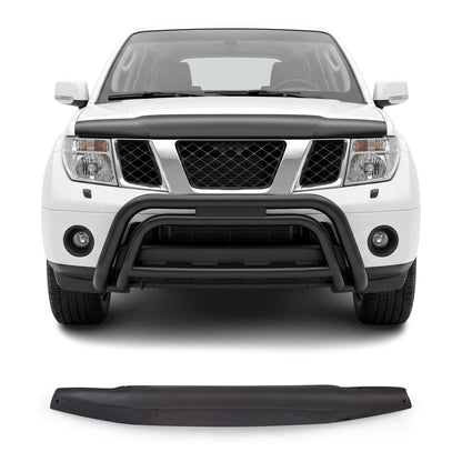 2005-2021 Nissan Frontier Front Bug Shield Hood Deflector 1 Pc Smoke