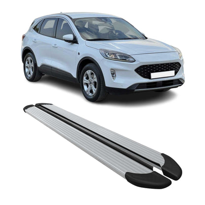 2020-2026 Ford Escape Running Boards Side Steps Silver
