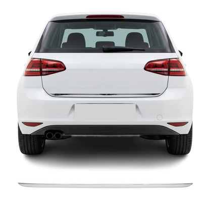 2022-2024 Volkswagen Golf MK8 Rear Trunk Lid Molding Trim Silver 1Pc Stainless Steel